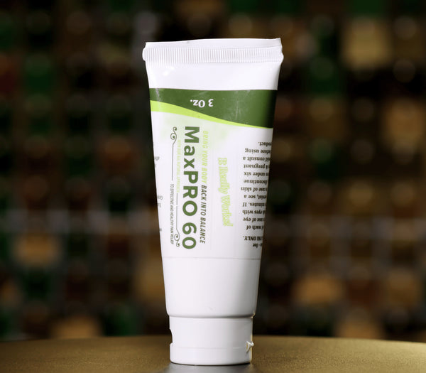 "tube of max pro 60 cream"